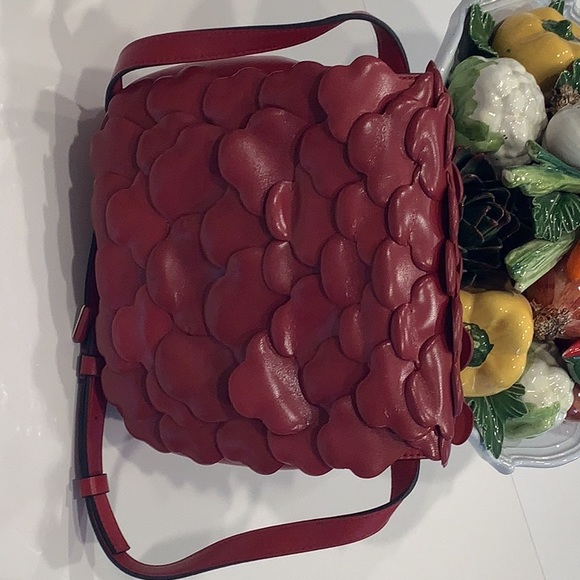 Deep red Valentino bag - Picture 9 of 9
